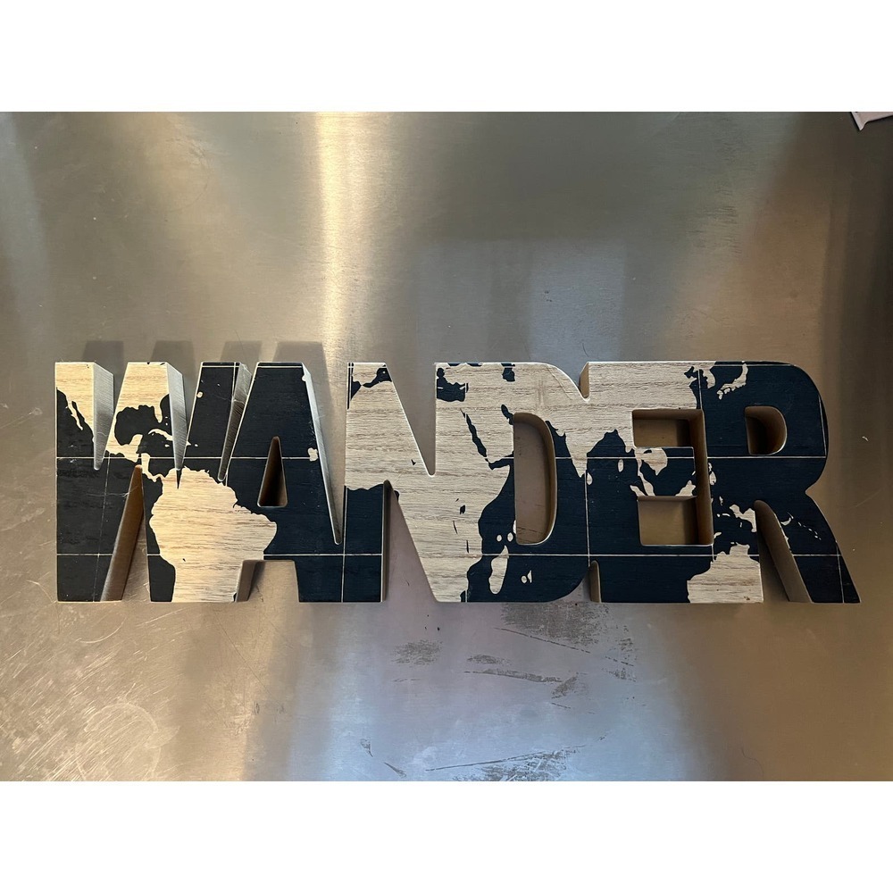 Wander Decor Sign